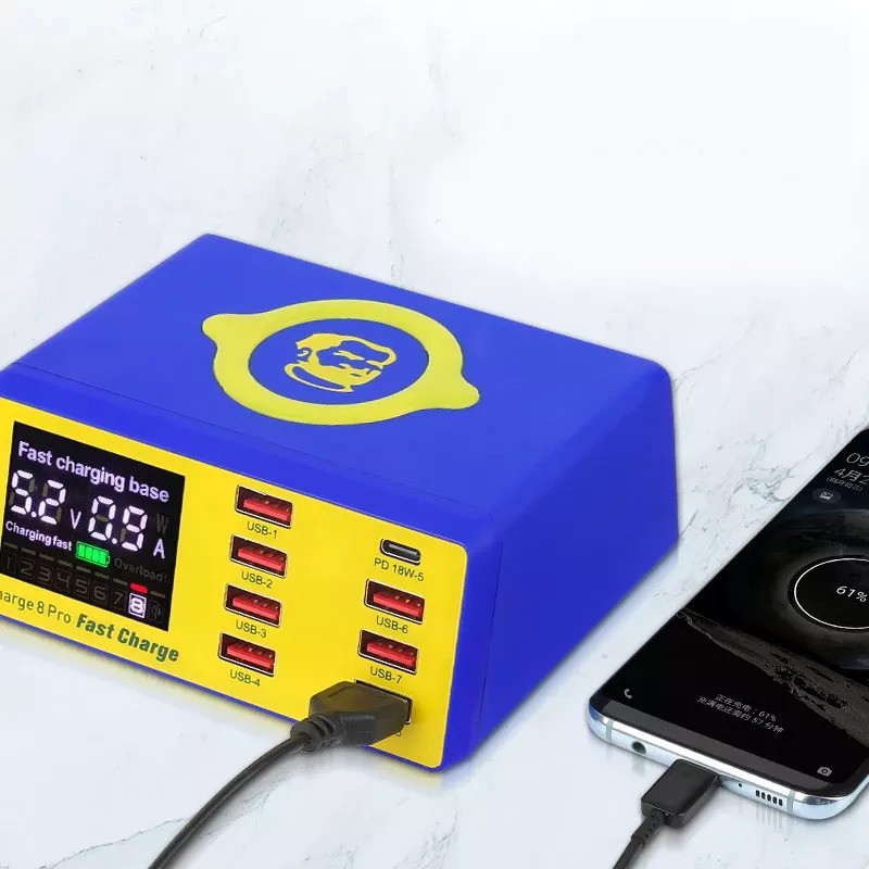 Sạc báo dòng Mechanic ICharge 8 Pro hỗ trợ sạc nhanh, sạc không dây