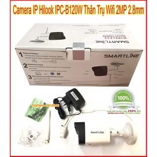 Camera ip hilook ipc-b120w thân trụ wifi 2mp 2.8mm