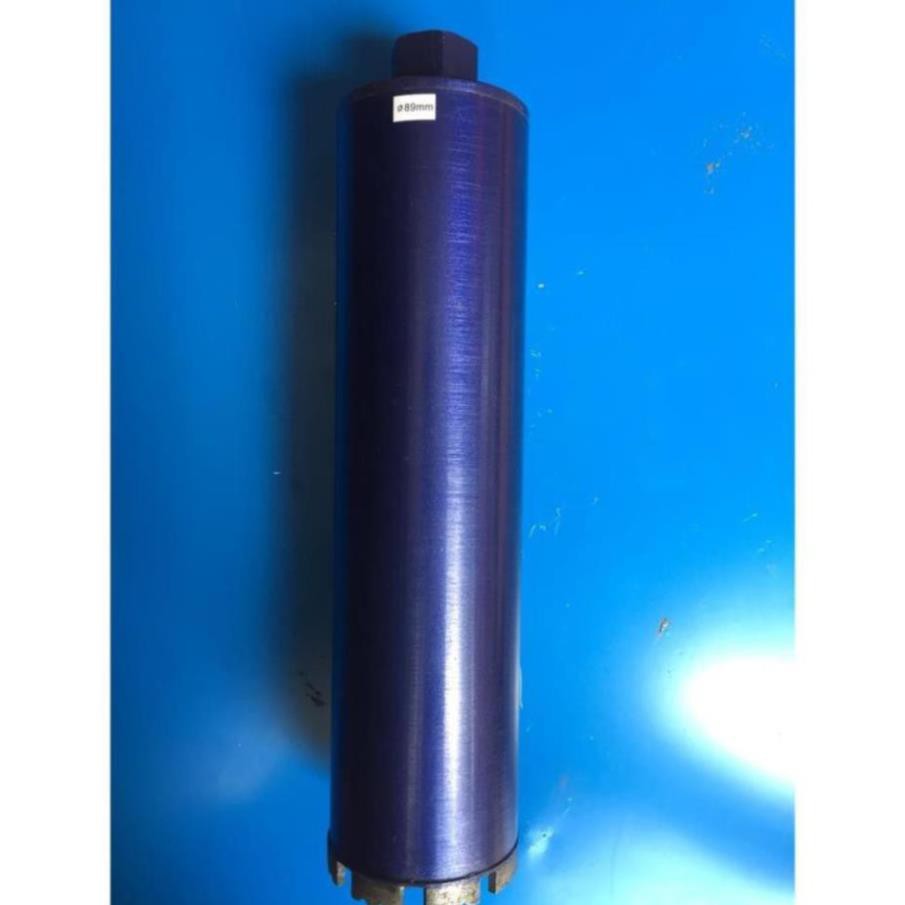 Mũi khoan rút lõi bê tông phi 89mm tặng kèm 1 đầu chuyển khoan