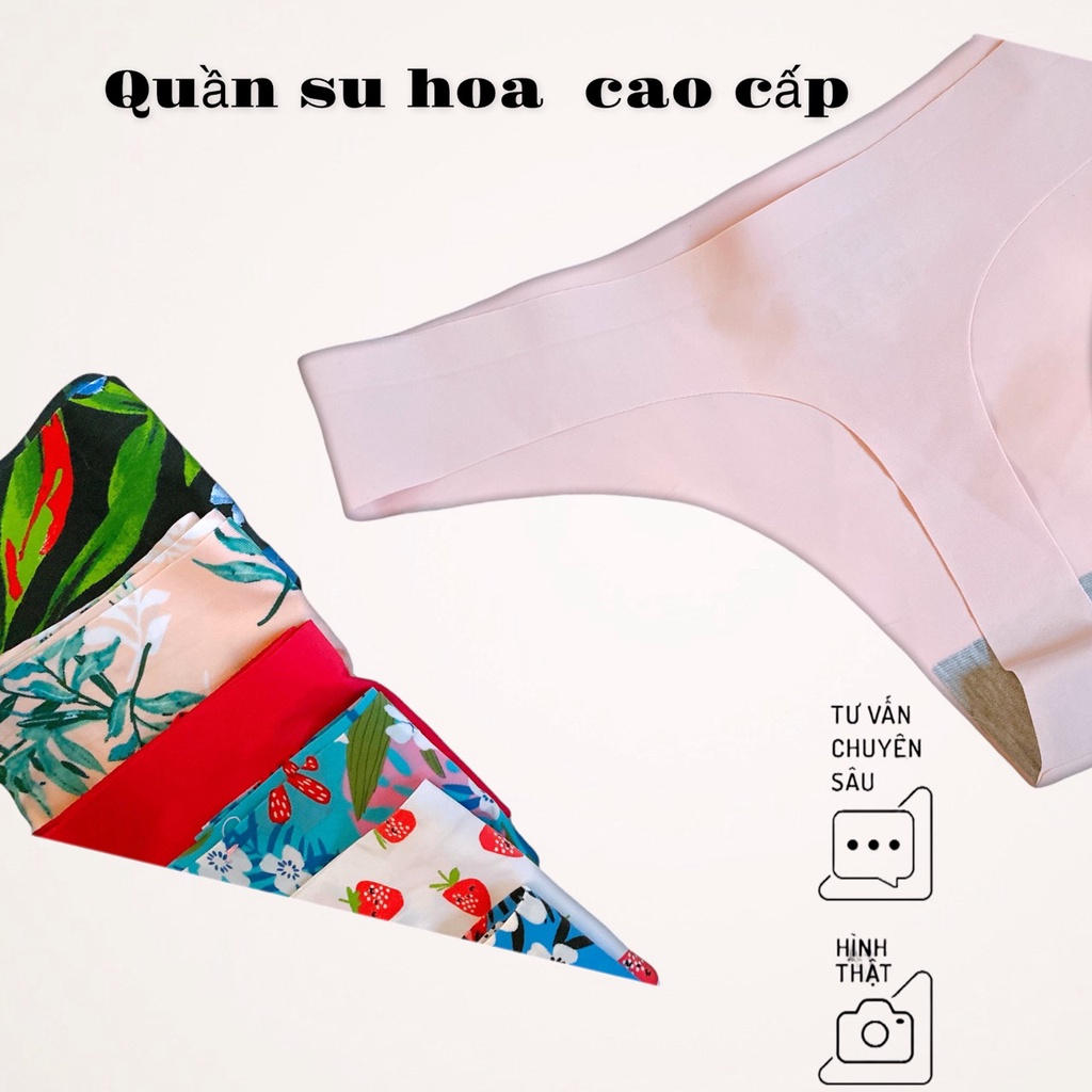 QS013 ♥️ QUẦN LÓT LỌT KHE SIÊU ĐẸP - QUẦN CHÍP SU HOA SEXY - KellyWang