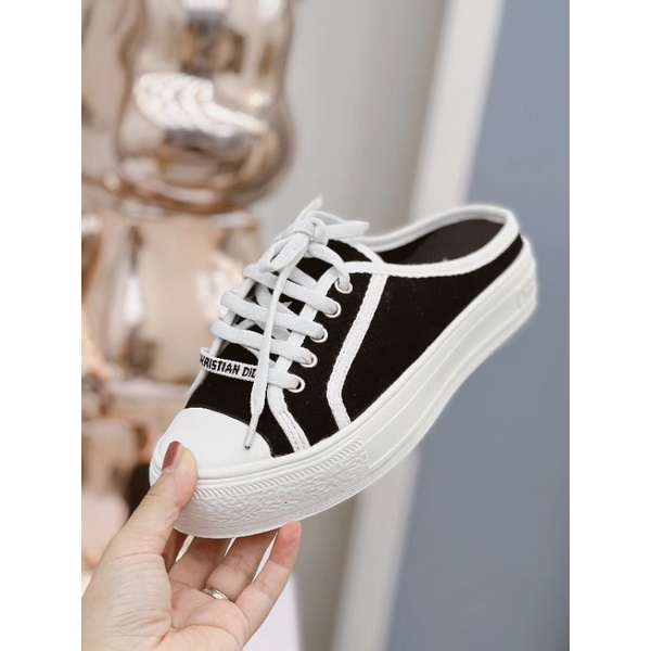 Ld Giày Sục Thể Thao Nữ Basic Da Mềm Êm Fullbox Bill Túi Hãng Cao Cấp