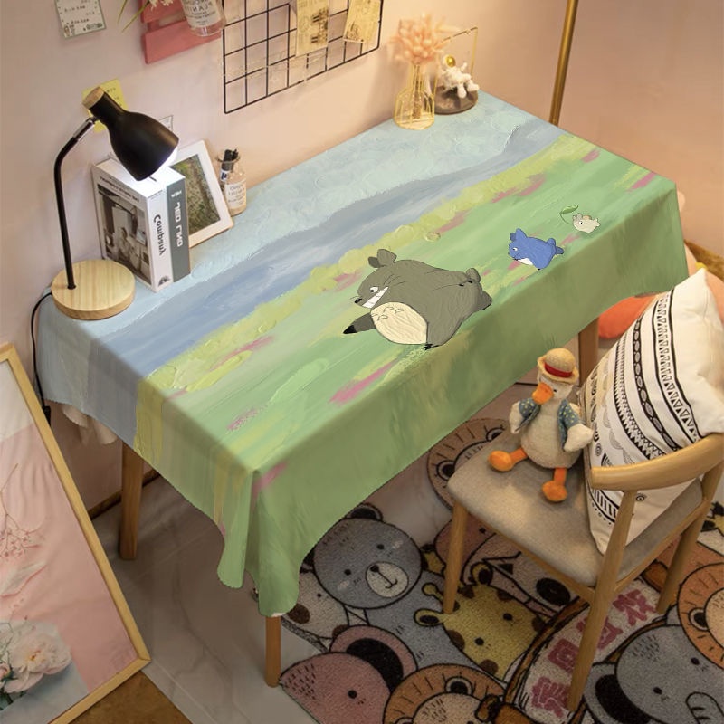 Khăn Trải Bàn Chống Bụi Họa Tiết Hoạt Hình