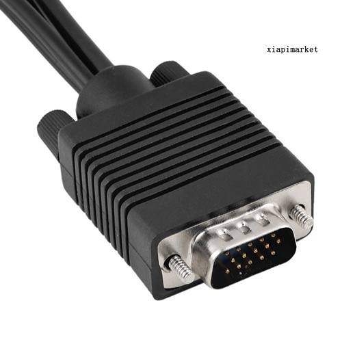 Dây Cáp Chuyển Đổi Vga Sang S-Video 3 Rca Av Tv Cho Pc Laptop | BigBuy360 - bigbuy360.vn