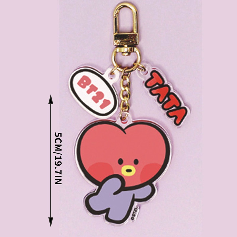 Móc Khóa Hình Nhân Vật Hoạt Hình wangyue Kpop Dễ Thương