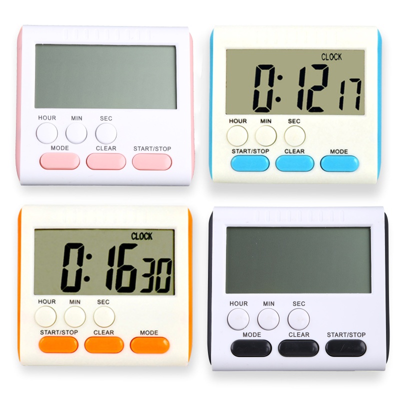 Đồng Hồ Hẹn Giờ Kỹ Thuật Số Màn Hình LCD Lớn 24H Cho Giáo Viên