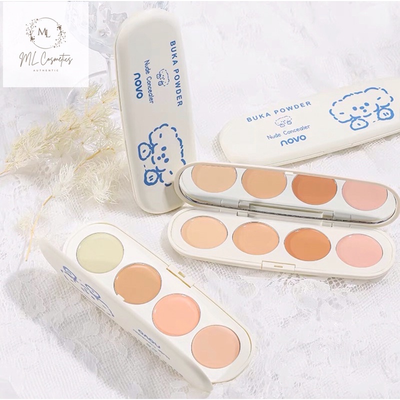 Bảng Che Khuyết Điểm Triệt Sắc NOVO Buka Concealer Chính Hãng