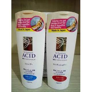 Dầu Gội & Dầu Xả Tóc Phục Hồi Hư Tổn Acid Hair Conditioner Dariya 350ml