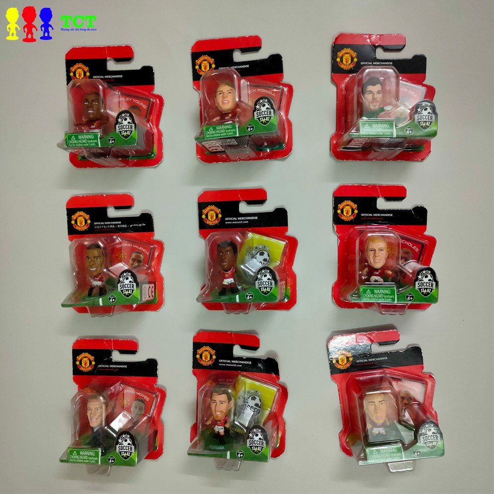 Mô hình tượng cầu thủ Soccerstarz Clb MU ( Hàng UK - Fullbox)