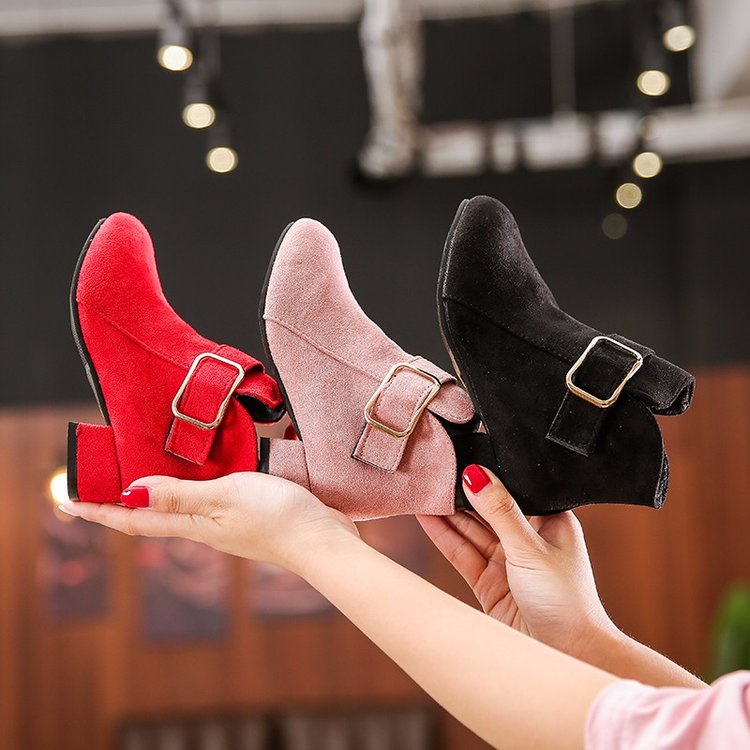 Boots Cao Gót Thời Trang Thu Đông Cho Nữ