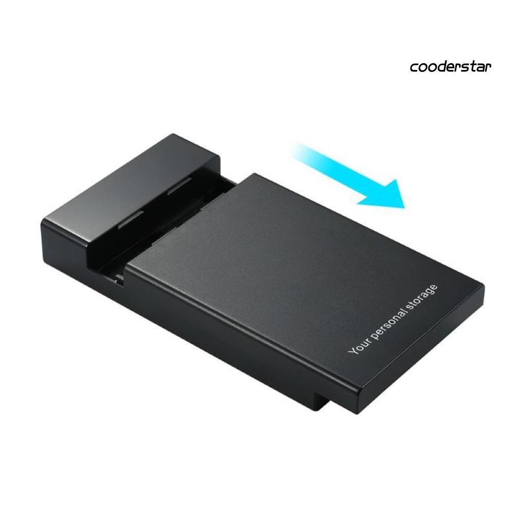 COOD-st 3.5 Inch SATA USB 3.0 5Gbps Mobile Hard Disk with LED Indicator for Computers