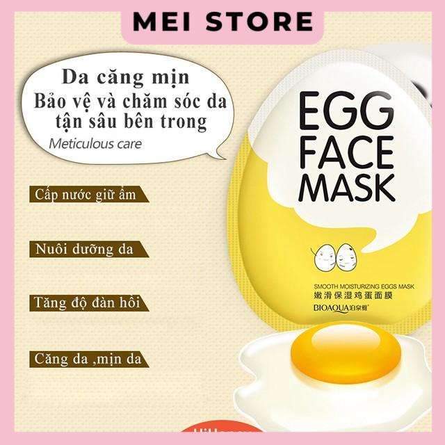 Mặt nạ dưỡng da trứng BIOAQUA EGG FACE MASK