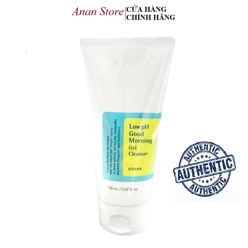 Sữa Rửa Mặt Cosrx, Gel Rửa Mặt Cosrx Low pH Good Morning 150ml Giảm Mụn Dành Cho Da Nhạy Cảm
