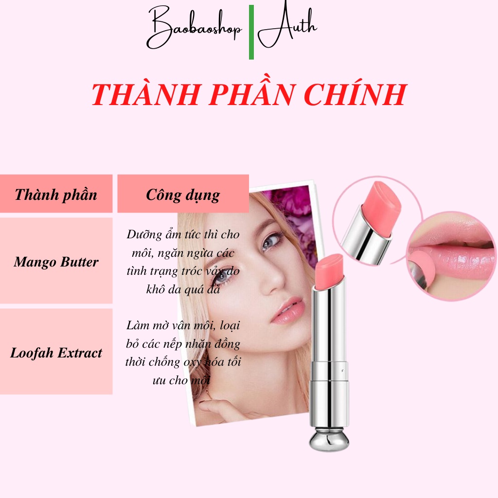 Son Dưỡng Môi Dior Addict Lip Grow 3.5g