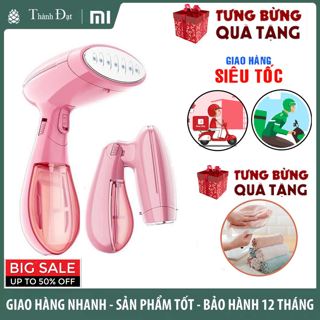 Bàn ủi Hơi Nước Cầm Tay Gấp Gọn Sokany SK-3060 Cao Cấp + TẶNG Khăn Tắm Nhật Siêu Thấm