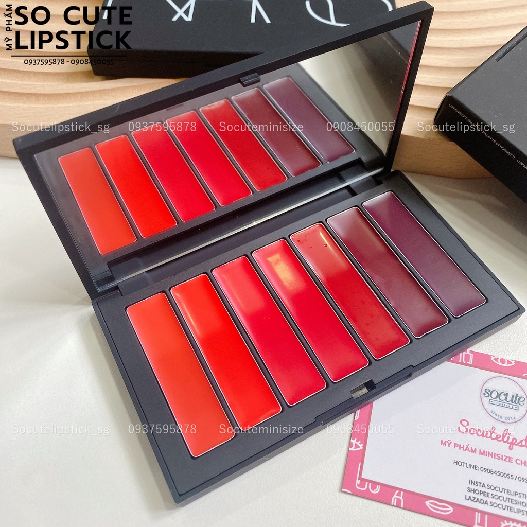 Bảng Son NAARS Lipstick Palette - Forget Me Not