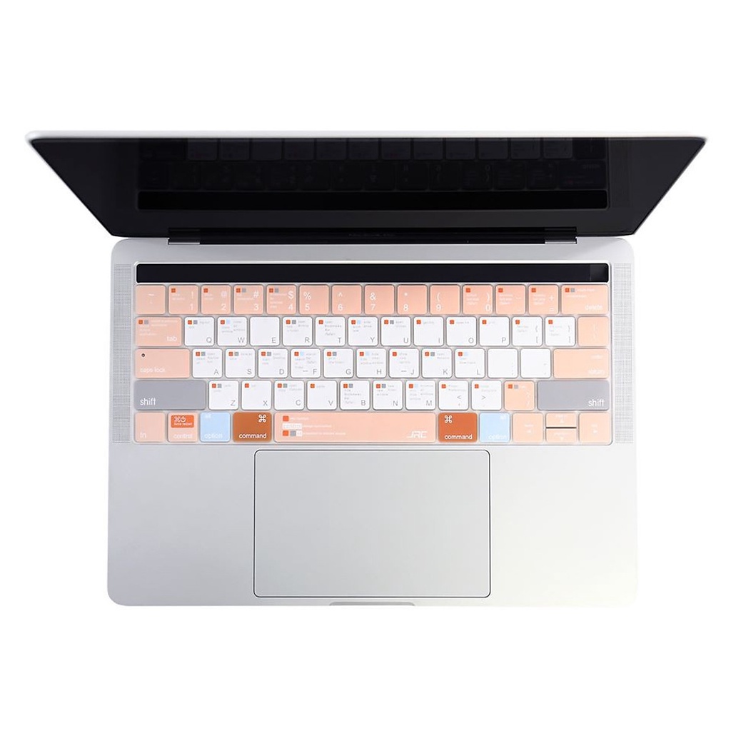 [Uplate 14/16&quot; M1] Miếng lót, Phủ Bàn Phím Macbook JRC Shortcut cho macbook - Chống nước, bụi bẩn (3 Màu)