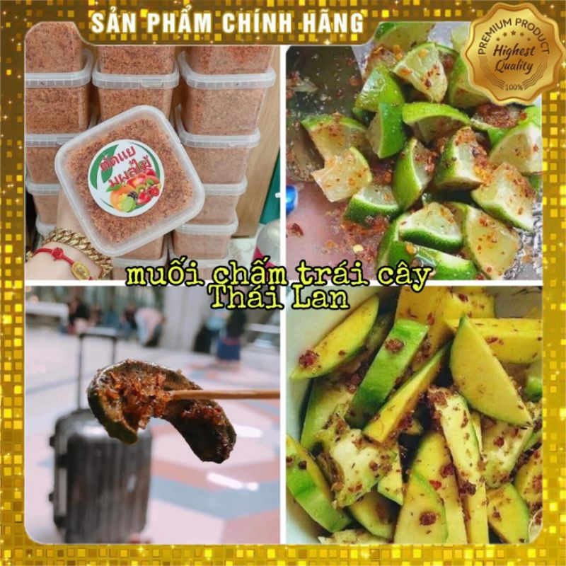 Muối chấm trái cây Thái Lan siêu ngon ✨hủ 500 gram