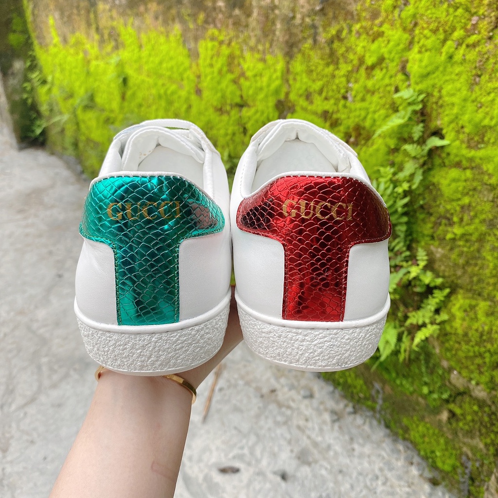 [FLASH SALE ][FULL BOX + BILL]Giày 𝐆,u,c,c,i Ong Giày thể thao GG 3 vạch cao cấp cực chất