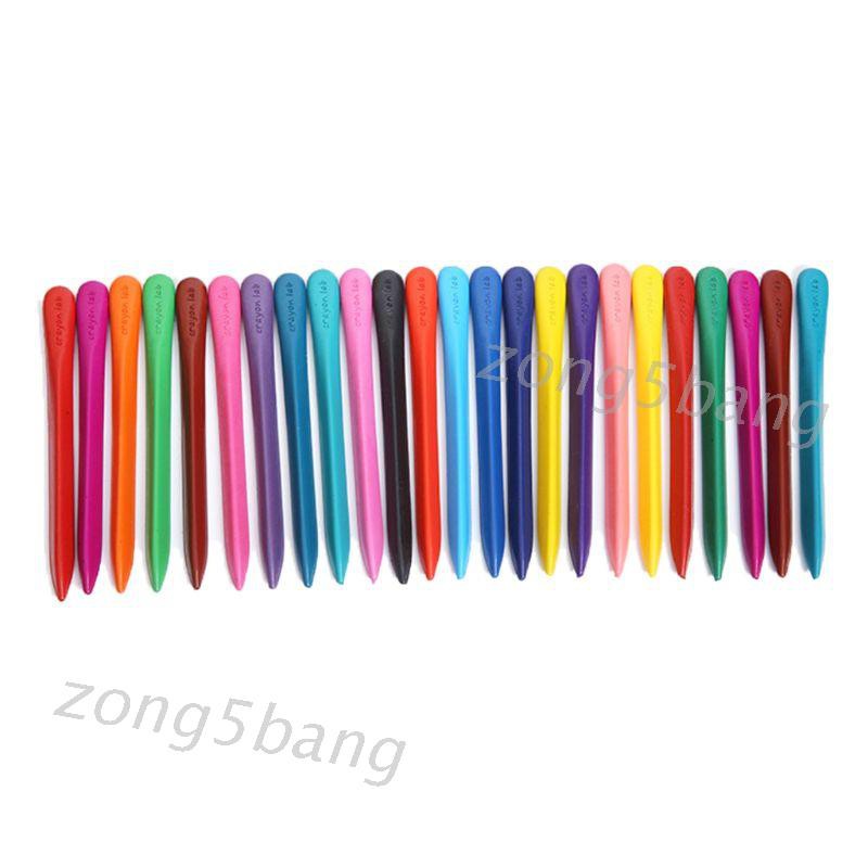 Bộ 24 bút sáp màu không độc hại chuyên dụng cho bé