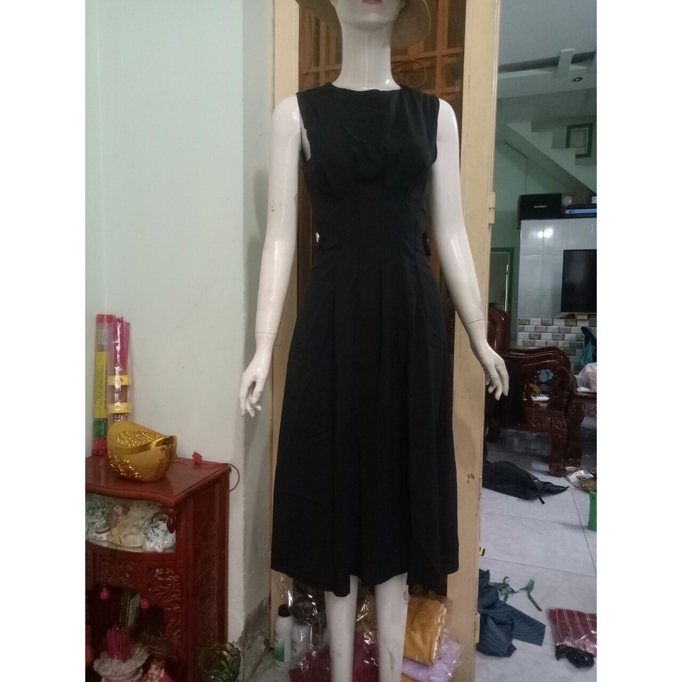 ❣️FREESHIP❣️ Đầm Xòe Nữ Xếp Ly Eo Cực Xinh, Chất Xô Đũi Mát Mẻ,Nhiều Size Form Thiết Kế