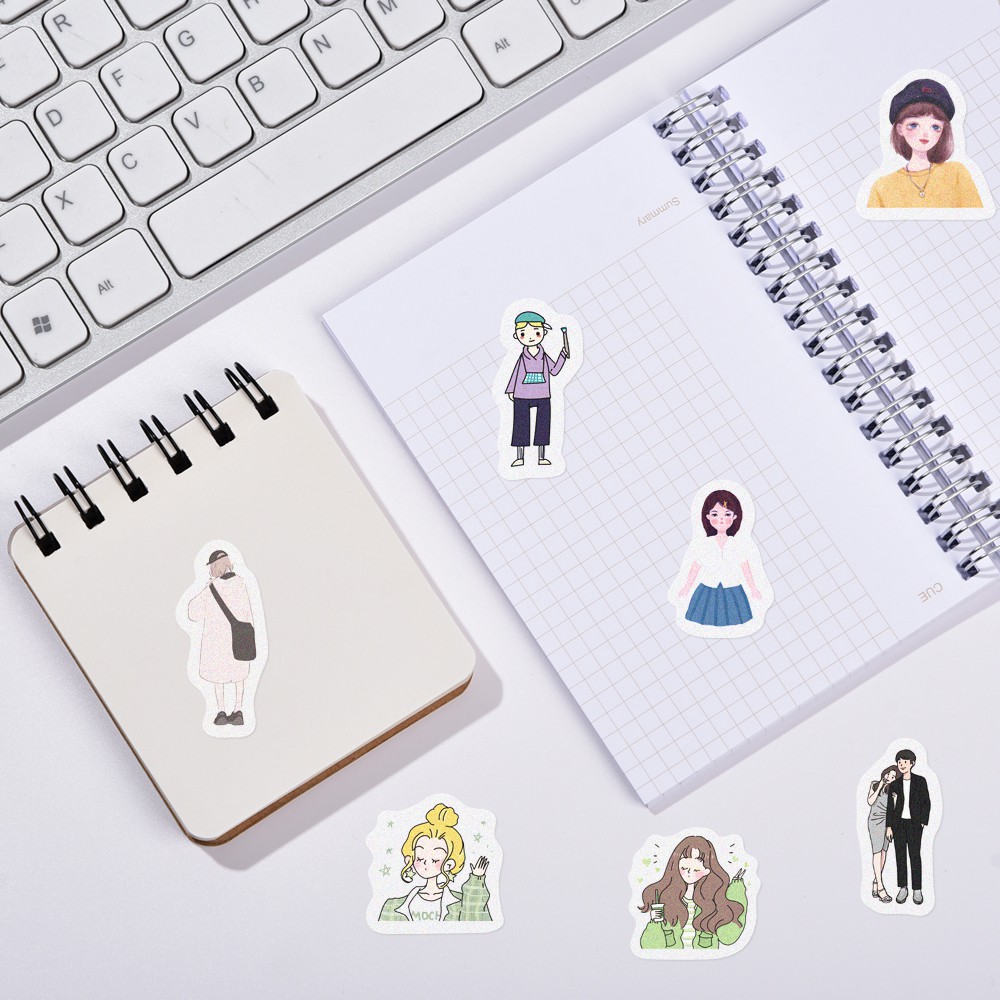 Túi 40 Miếng Dán Trang Trí Dễ Thương