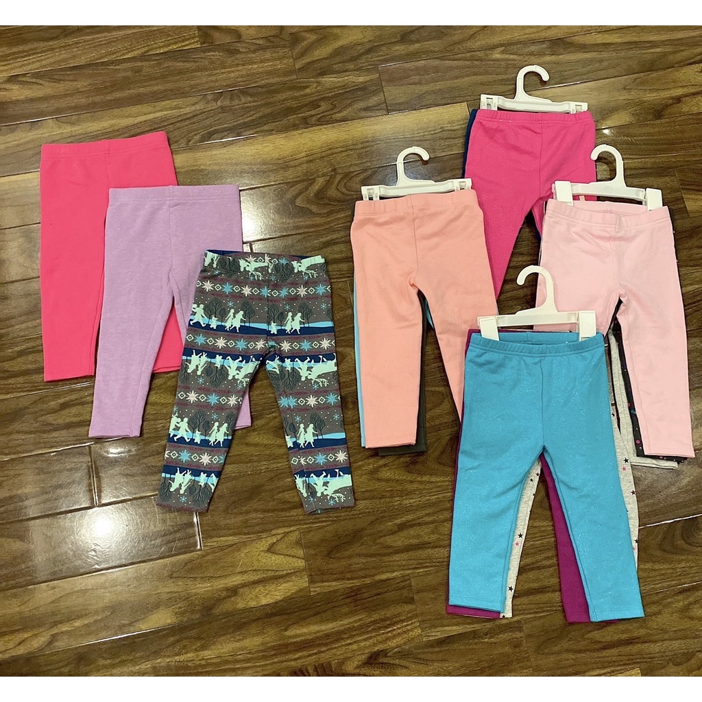 Quần legging nỉ Jum.bing Bean Bé Gái hàng VNXK dư xịn size 1-12Y (9-42 kg) Phần 1