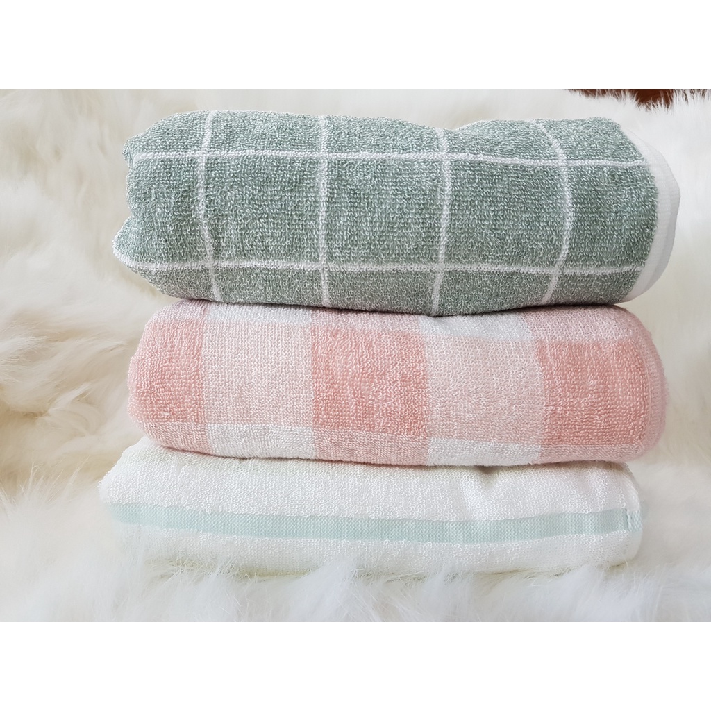 Khăn tắm lớn Cotton xuất khẩu Nhật - Kích Thước 60x120cm 290gr và 240gr và 70x140cm 350gr, siêu mềm, siêu thấm nước