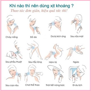 Xịt khoáng Evoluderm Atomiseur Eau Pure 400ml