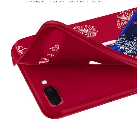 Ốp Điện Thoại Màu Đỏ Cho Iphone 6 6s 7 8 X Redmi 5 Note 3 5a Mi 5x A1 Lg V30 Nokia 8 Moto E4 Plus
