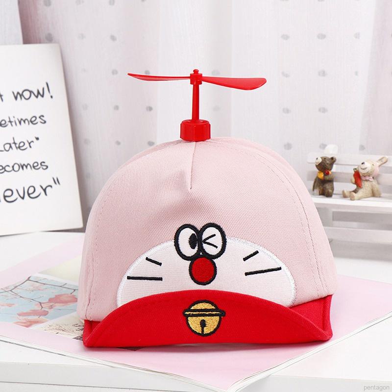 Mũ Lưỡi Trai Che Nắng Chất Liệu Mềm Mại Thoáng Khí In Họa Tiết Hoạt Hình Dễ Thương Thời Trang Cho Bé