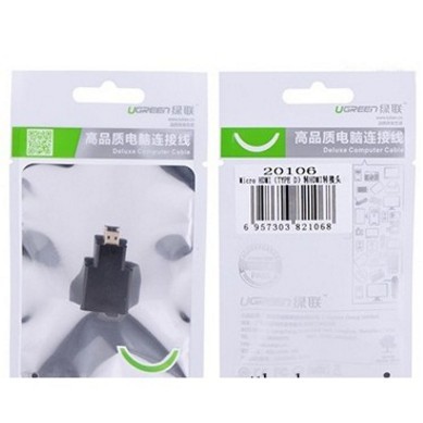 Đầu chuyển Micro HDMI to HDMI UGREEN 20106