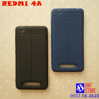 ỐP LƯNG XIAOMI REDMI 4A - CAO SU GIẢ DA