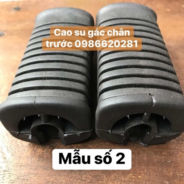 Bọc cao su gác chân trước xe máy (giá một cặp)