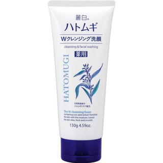 CHÍNH HÃNG Sữa Rửa Mặt Hatomugi Naturie Hạt Ý Dĩ 130g Nhật Bản
