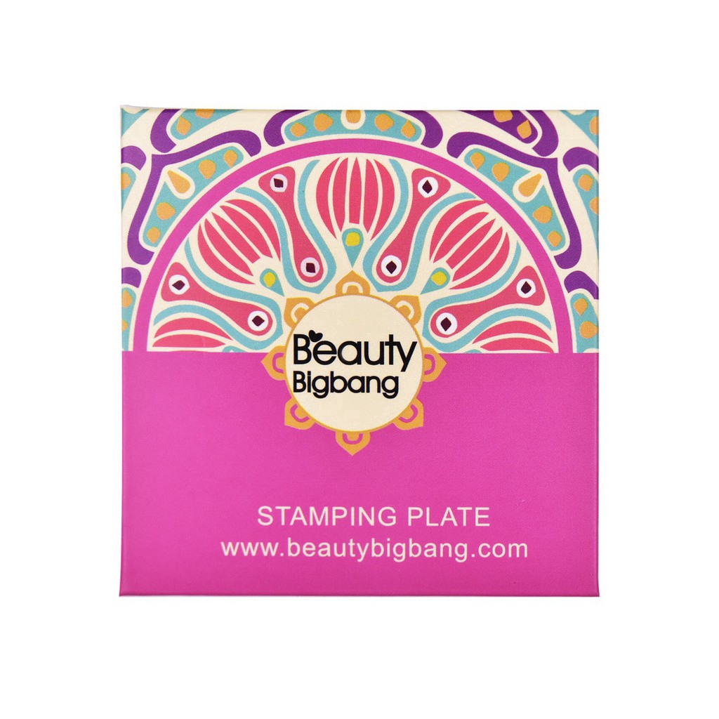 Khuôn đóng dấu trang trí móng BeautyBigBang 6*6cm