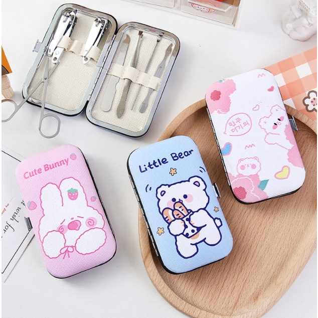 Set 2 bấm móng tay cắt móng phim hoạt hình dễ thương