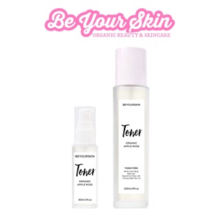 Toner giấm táo hoa hồng hữu cơ Beyourskin Organic Apple Rose Toner