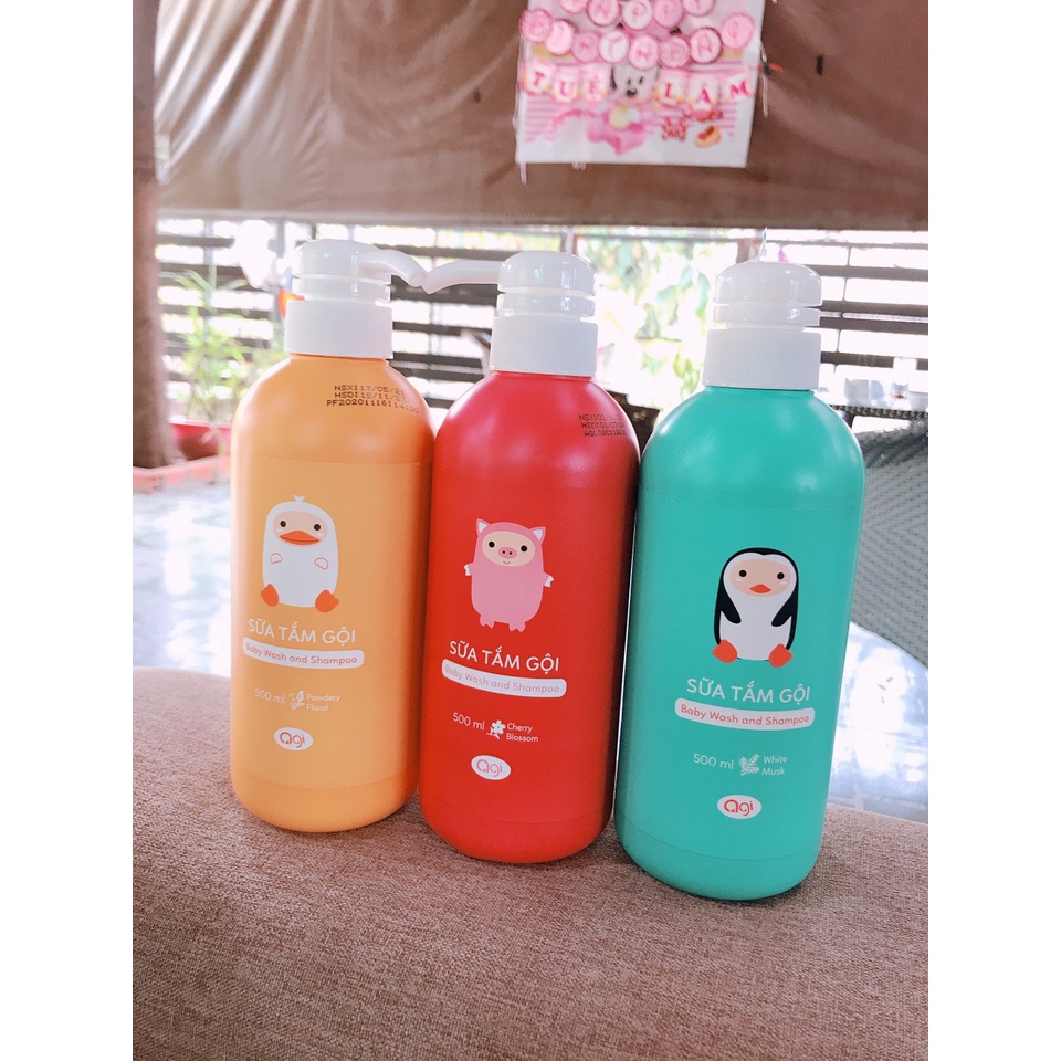 SỮA TẮM GỘI AGI CHO BÉ 200ML/500ML
