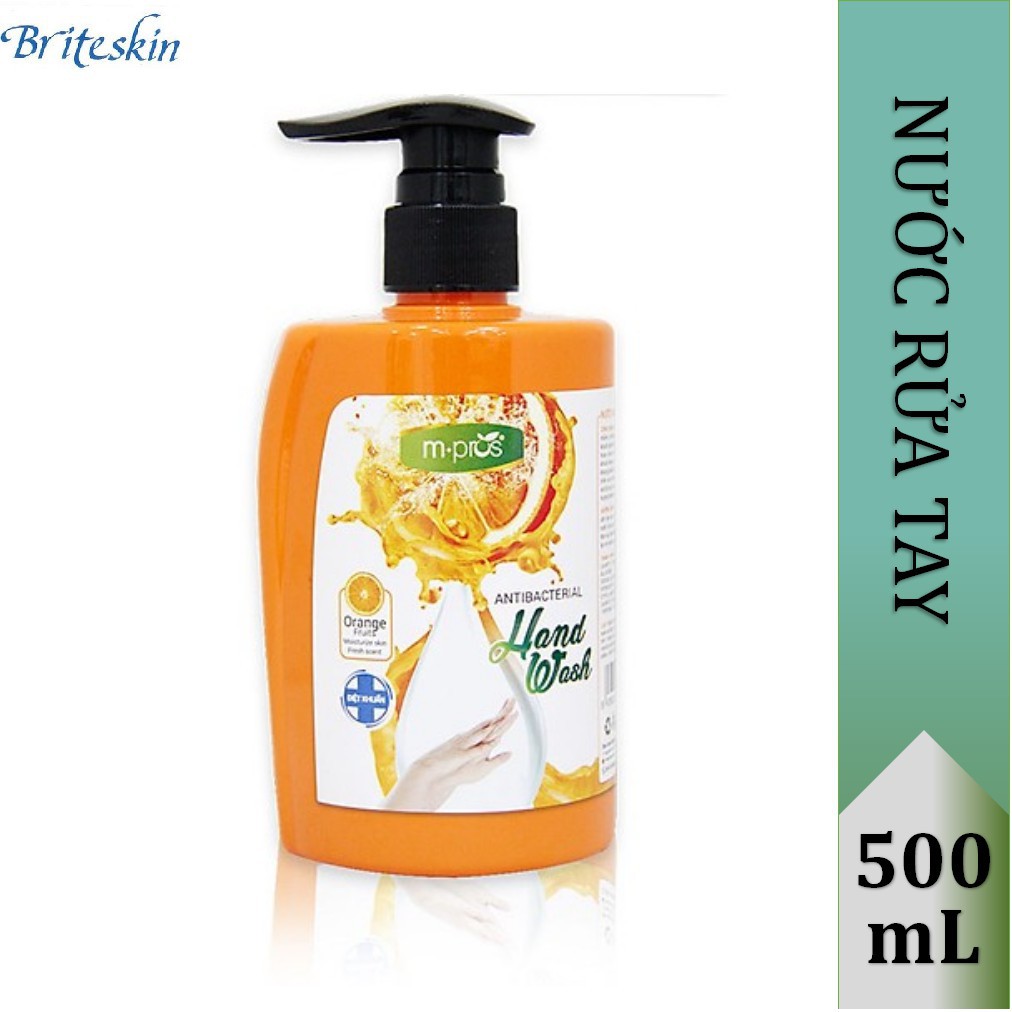 Nước Rửa Tay Diệt Khuẩn M.Pros Chai 500ml (Nhiều Mùi Hương Lựa Chọn) | BigBuy360 - bigbuy360.vn