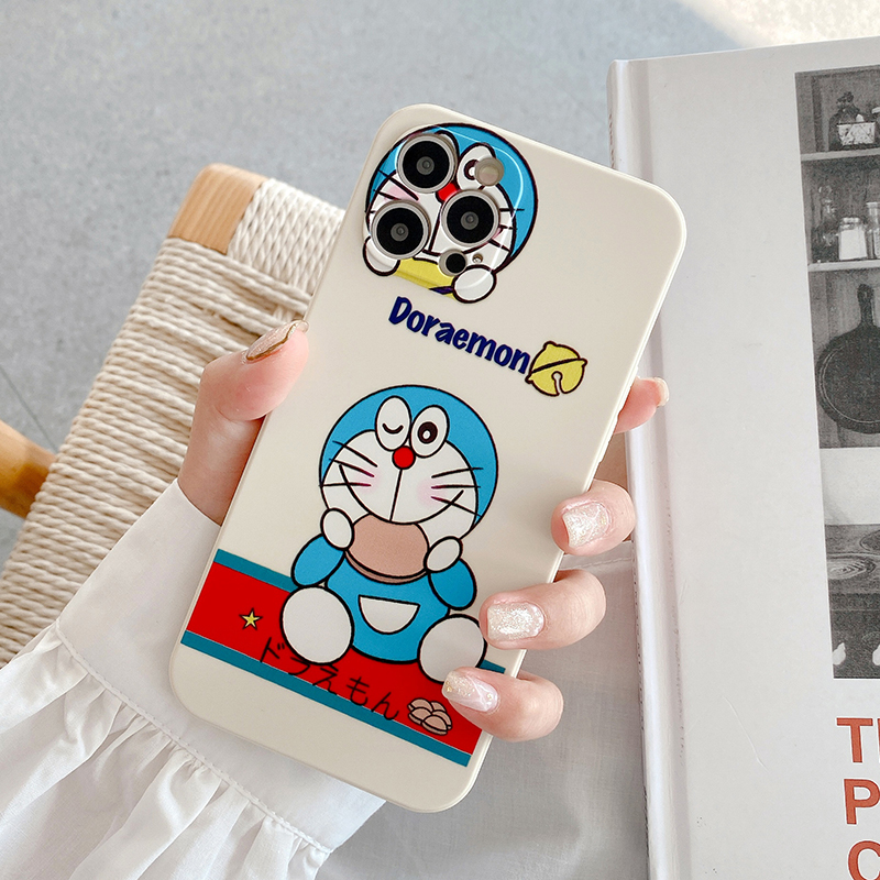 Ốp điện thoại silicon hình Snoopy Doraemon cho iPhone 12 Pro Max Mini iPhone SE2020 11Pro Max iX XR XS Max 7 8 Plus
