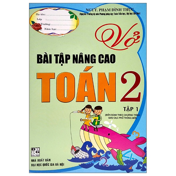 Sách Vở Bài Tập Nâng Cao Toán Lớp 2 - Tập 1