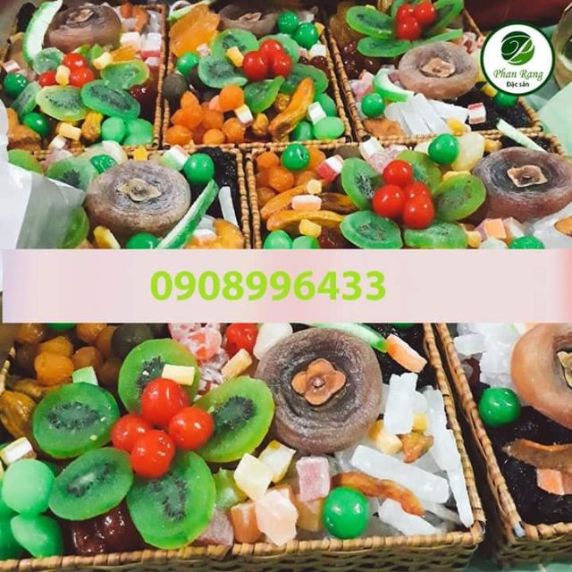 Combo mứt tết lớn. - đồ ăn vặt