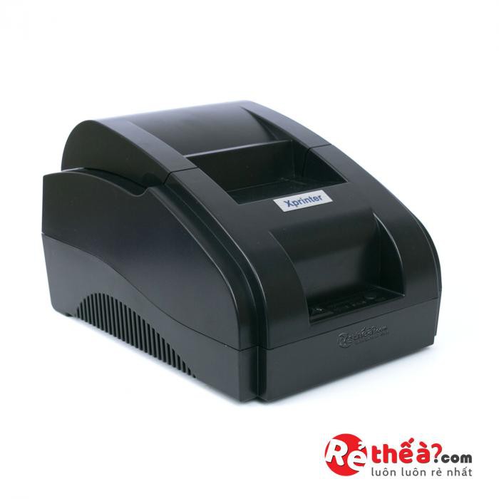 Máy in hoá đơn Xprinter 58IIH + Tặng Free 5 cuộn giấy in nhiệt | BigBuy360 - bigbuy360.vn