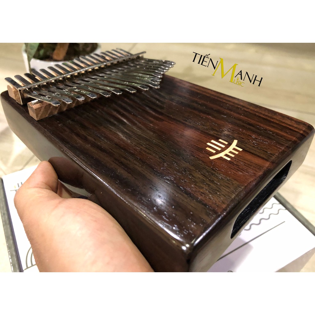 Đàn Kalimba 17 Phím Hluru KC-KO và KC-RW Chính Hãng (Gỗ Koa, Rosewood) - Nhạc Cụ Tiến Mạnh Music