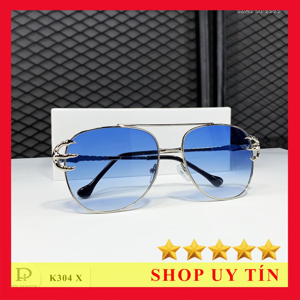 Kính Nam Thời Trang - K304- Hàng cao cấp FullBox- 2 Màu - 7777
