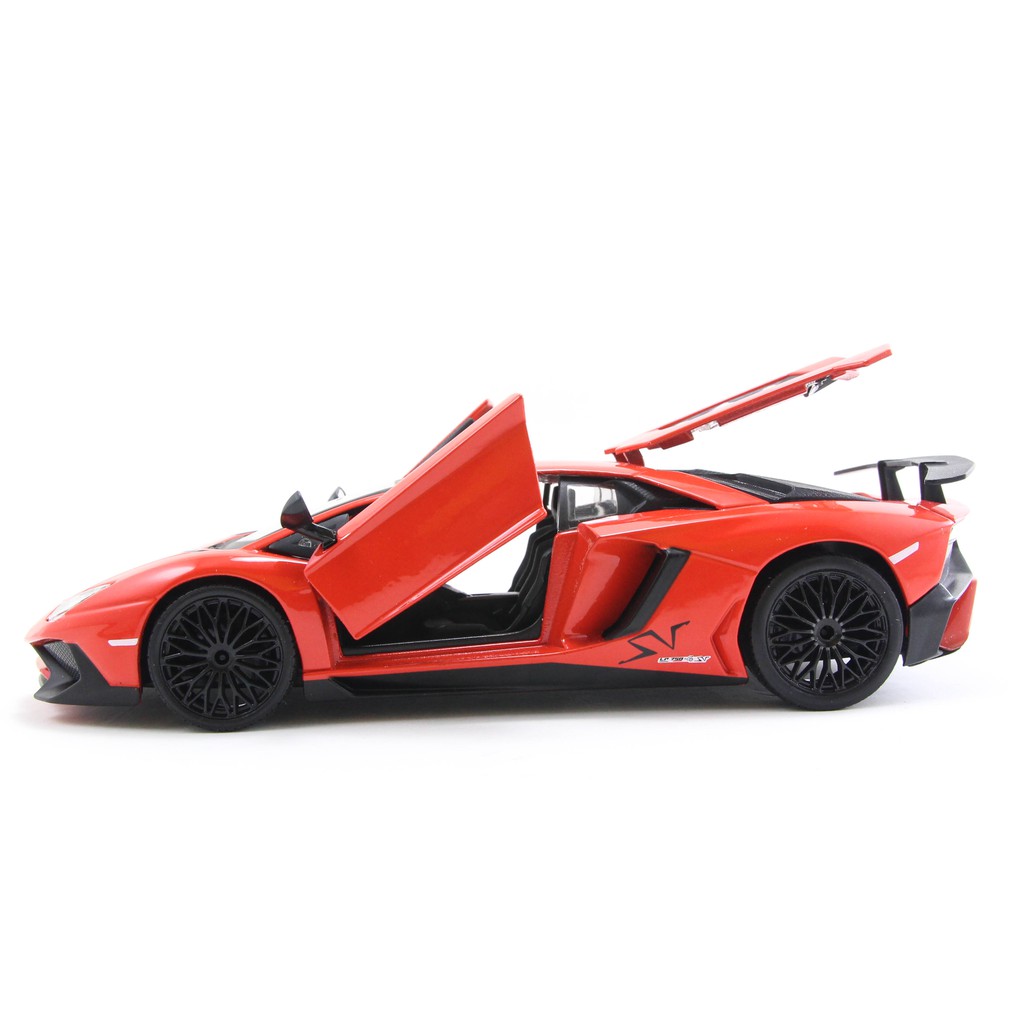 MÔ HÌNH LAMBORGHINI AVENTADOR LP750-4 SV RED 1:24 BBURAGO - MH18-21079