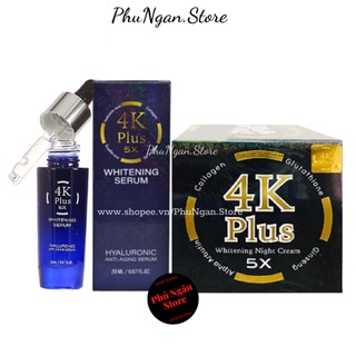 Serum 4k plus và kem 4k plus Thái Lan