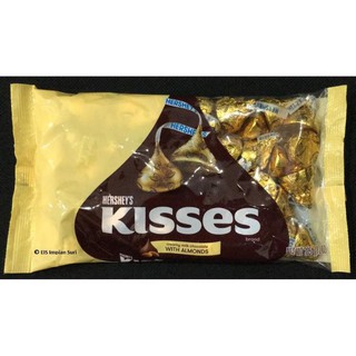 Kẹo Socola Sữa Nhân Hạt Hạnh Nhân Hershey’s Kisses Milk Chocolate With Almonds