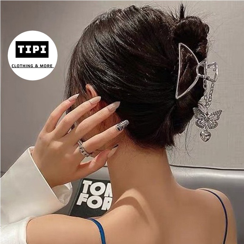 Kẹp tóc cách điệu hình bướm hot trend
