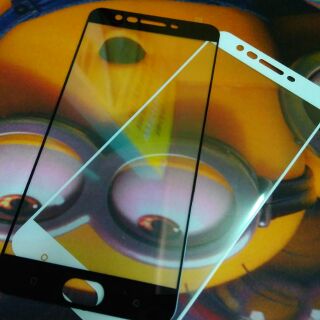 Cường lực full 3D F3 và F3 plus đen-trắng